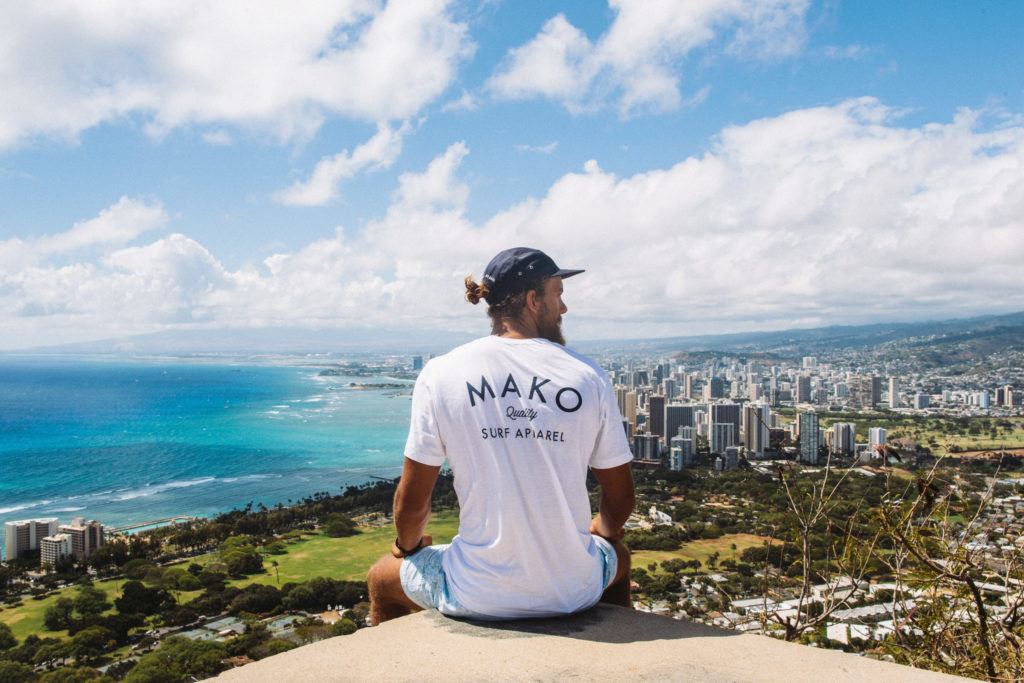 View from Diamond Head Crater