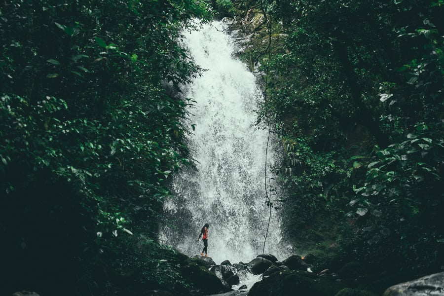 the lost waterfalls boquete